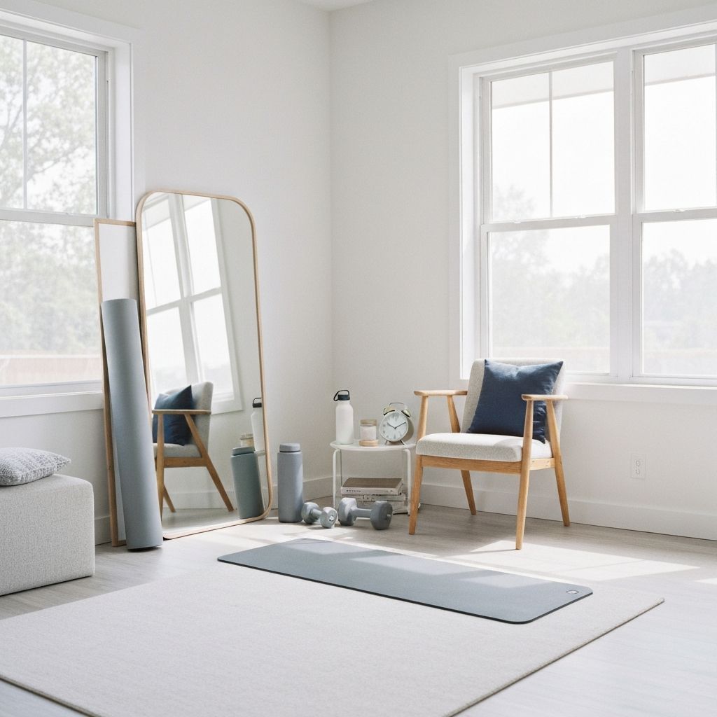 Domowa przestrzeń do aktywności fizycznej